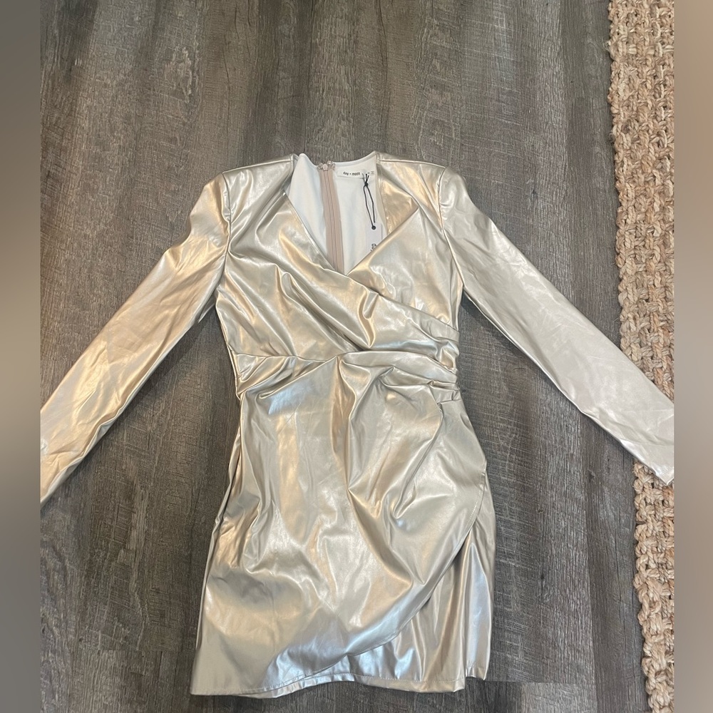 Gold dress